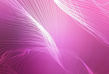 Light Pink vector glossy abstract background.
