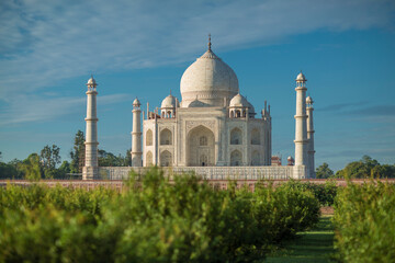 Fototapeta premium Taj Mahal Delhi at early morning, Agra, Delhi, India