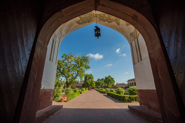 Architecture of Agra fort, Uttar Pradesh,India