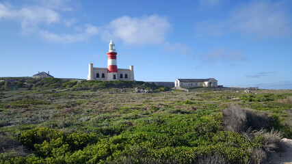Fototapeta na wymiar Lighthouse of Cape Agulhas