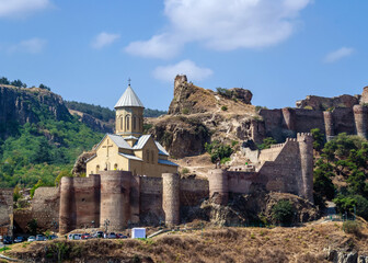 Fototapeta na wymiar St. Nicholas Orthodox Church in Tbilisi, Georgia.