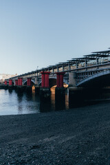 Paisaje, calles y edificios en la ciudad de Londres