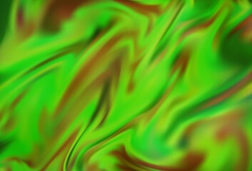 Obraz premium Light Green vector blurred shine abstract template. Shining colored illustration in smart style. New way of your design.