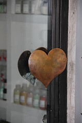 Heart in the street, Florence, Italy, 2013