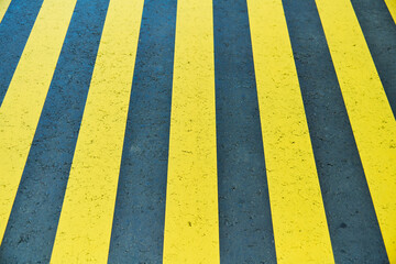 yellow crosswalk
