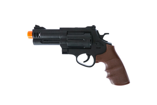 plastic children's toy gun. Toy weapons