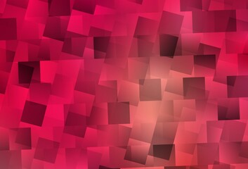 Light Red, Yellow vector background in polygonal style.