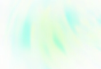 Light Green vector blurred shine abstract background.