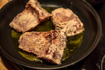 Karpfen in der Pfanne 