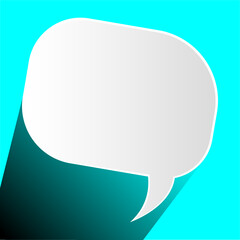 speech bubbles with white color