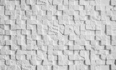 White decorative brick
