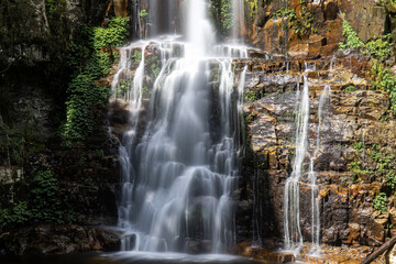 Fototapeta premium Bottom section of Minnamurra Falls, NSW, Australia.