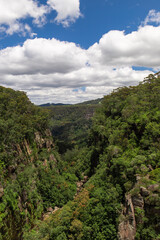 Fototapeta na wymiar Kangaroo Valley, NSW, view during the day time.