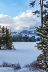 Banff in winter