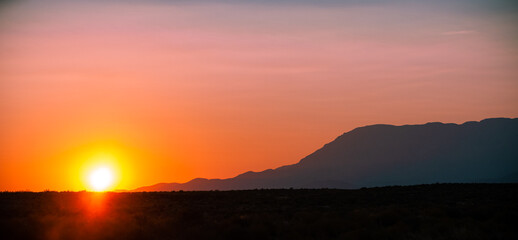 California Desert Sunset