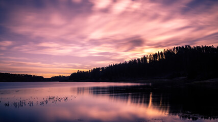 Morning Reflections at Deerfield Lake