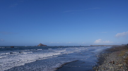Fototapeta premium Island landscape in the ocean