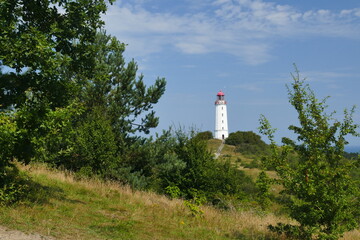 Fototapeta na wymiar Leuchtturm Dornbusch, Hiddensee