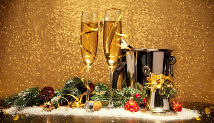 Champagner zum Fest