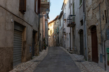 course dei Garibaldini in the center of the town of Collescipoli