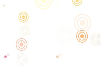 Light Orange vector layout with circle shapes.