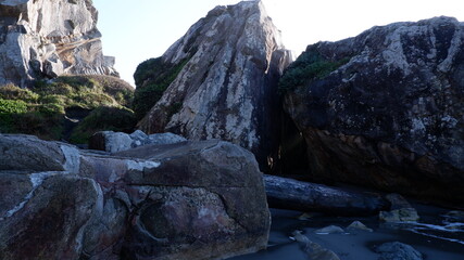 rocks in the mountains