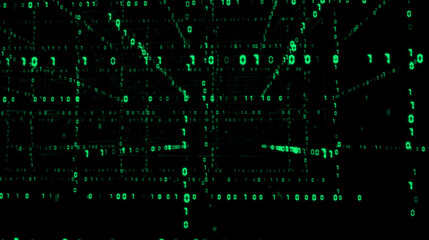 Abstract futuristic - technology with polygonal shapes on dark blue background. Design digital technology concept. 3d illustration.