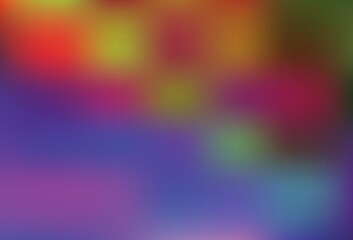 Light Pink, Yellow vector blurred bright pattern.