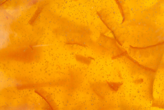 Orange marmalade food background