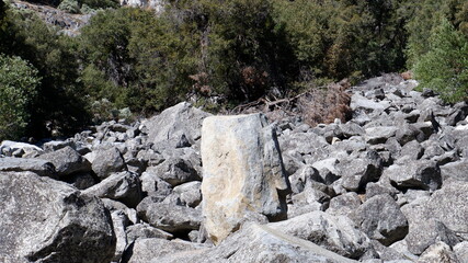 Rocky mountain landscape