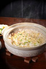 鍋料理の〆はやっぱり雑炊ですね