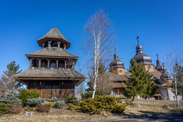 Obraz premium Brampton's Ukrainian Saint Elias Church