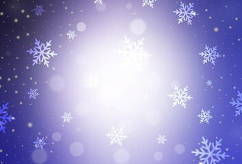 Light Purple vector texture in birthday style.