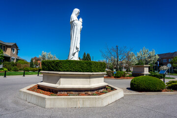 Saint Clare of Assissi Cathedral in Vaughan, Ontario, Canada.