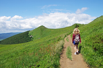 Spacerowanie po górach Bieszczadach © Patdrig Torc
