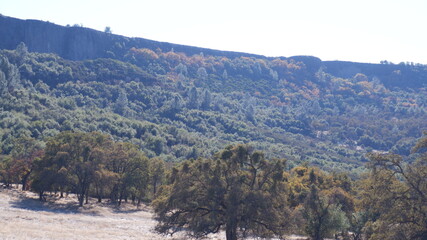 Obraz premium Mountains, rocks and trees