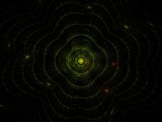 Imaginatory fractal background Image