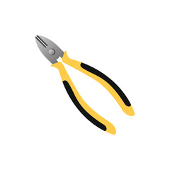 pliers isolated on white background