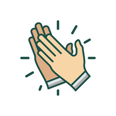 applause icon vector illustration design