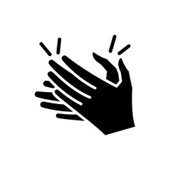 Obraz premium applause icon vector illustration design
