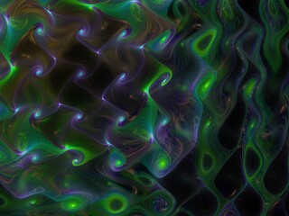 Imaginatory fractal background Image