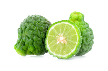 bergamot isolated on white background