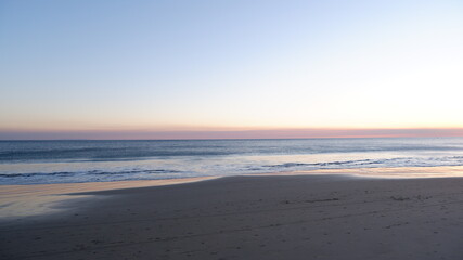 Fototapeta premium Sunset view in Malibu Beach