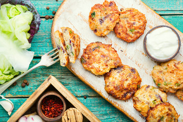 Tasty vegetable cutlets