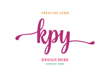 KPY lettering logo is simple, easy to understand and authoritative