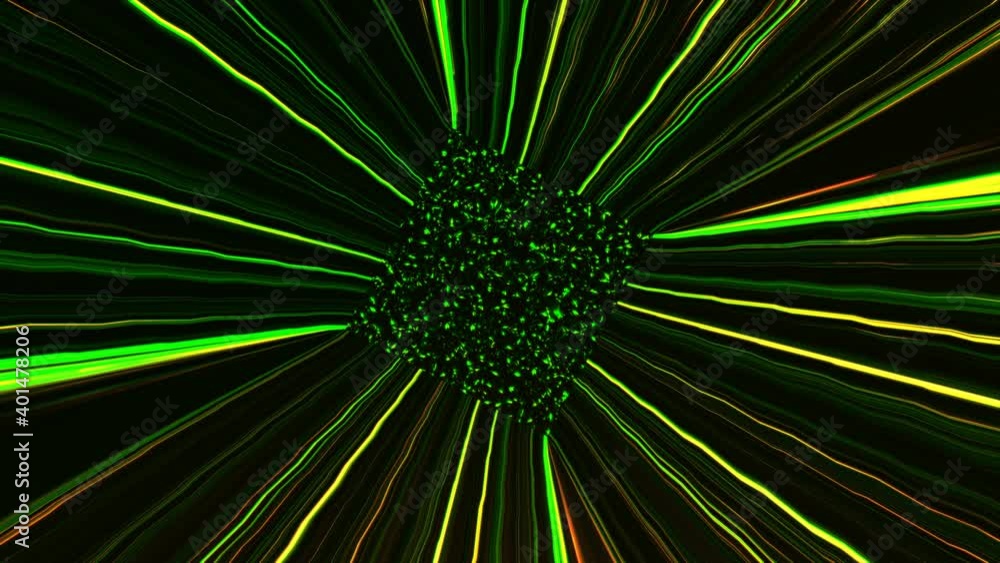 Poster abstract moving video background screen saver computer render 4k resolution