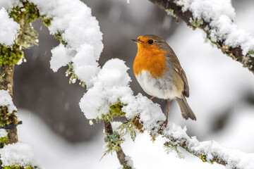 Rotkehlchen (Erithacus rubecula)
