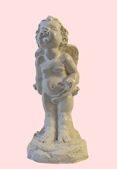 Obraz premium Isolated photo of a gypsum angel