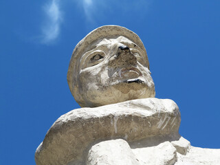 Fototapeta premium statue of passenger man