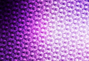 Light Purple, Pink vector pattern with spheres.